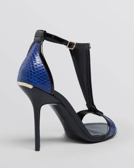 burberry blue sandals|burberry style heel sandals.